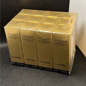 CHANEL 12 DELUXE SAMPLES SUBLIMAGE LA CREME 5 m l each